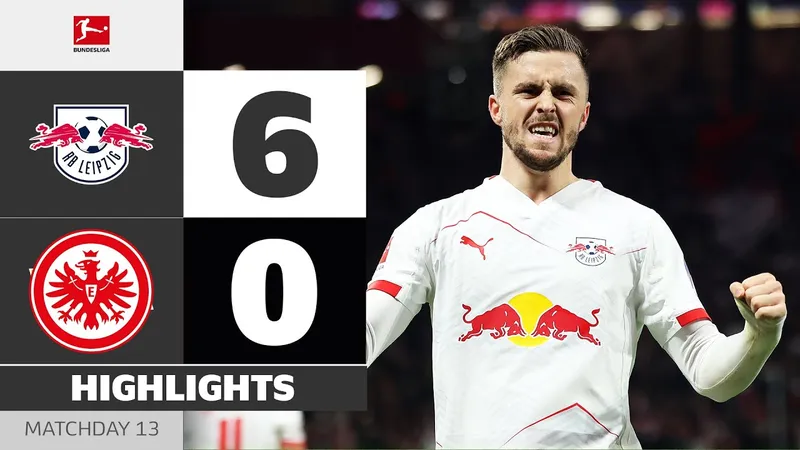 Cầu thủ Frankfurt và RB Leipzig cống hiến tất cả trên sân cỏ